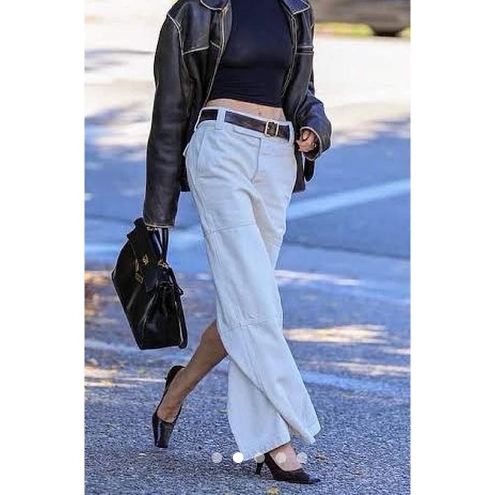 Helsa Denim Maxi Skirt
